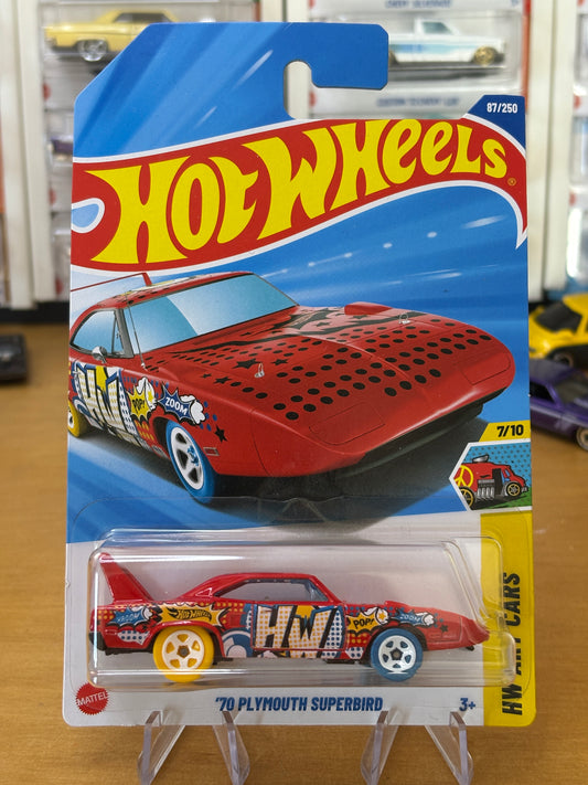 Hot Wheels Mainline / '70 Plymouth Superbird / 2025 HW Art Cars 7/20