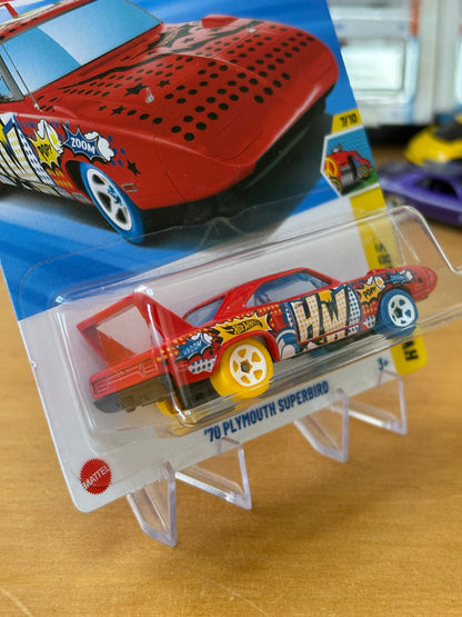 Hot Wheels Mainline / '70 Plymouth Superbird / 2025 HW Art Cars 7/20