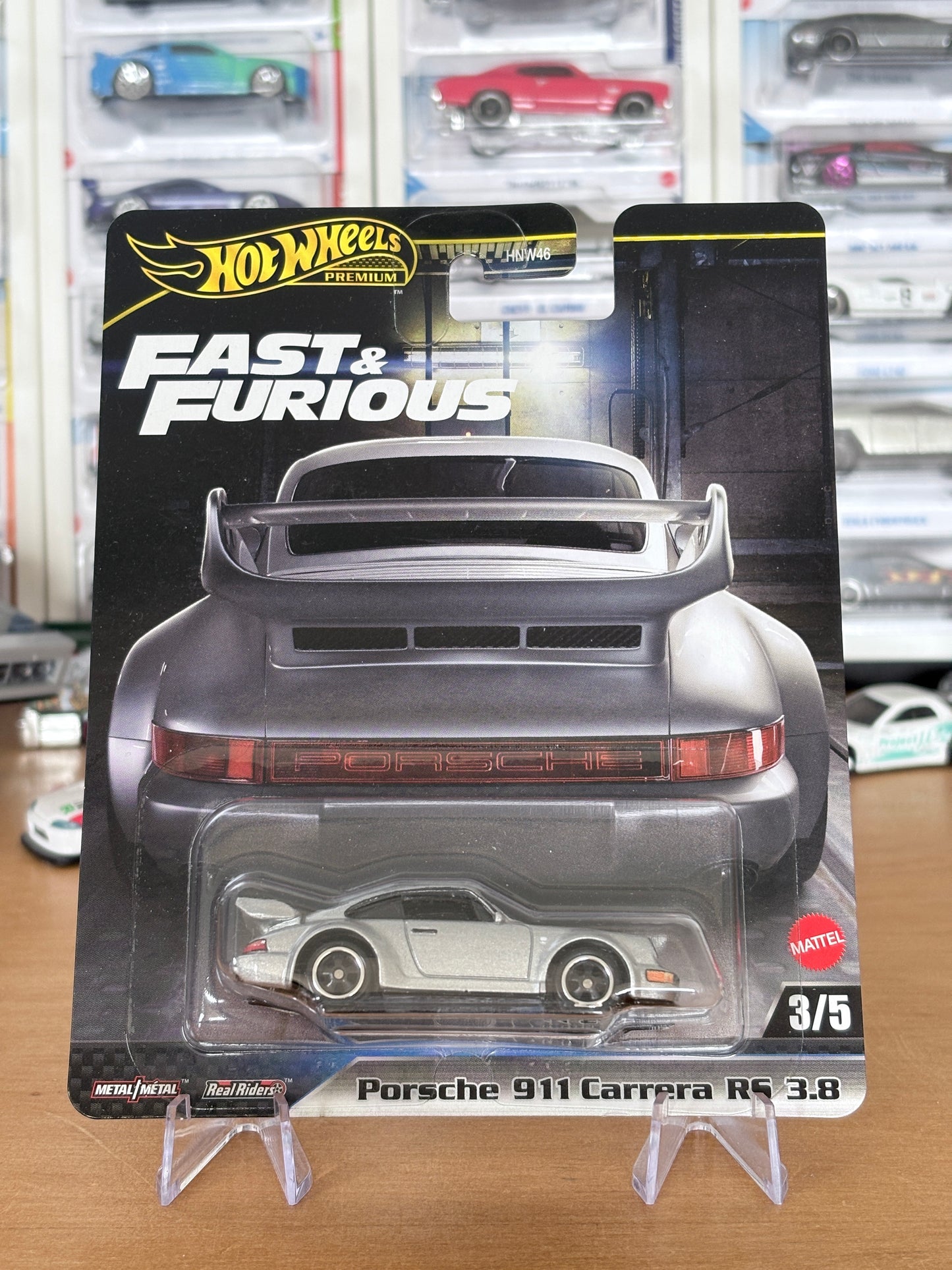 Hot Wheels Premium | Porsche 911 Carrera RS 3.8 | 2025 HW Fast & Furious 3/5