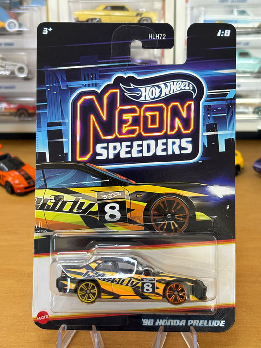 Hot Wheels Neon Speeders / '98 Honda Prelude / 2025 Mix 2 1/8