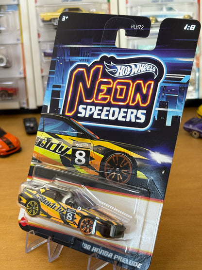 Hot Wheels Neon Speeders / '98 Honda Prelude / 2025 Mix 2 1/8