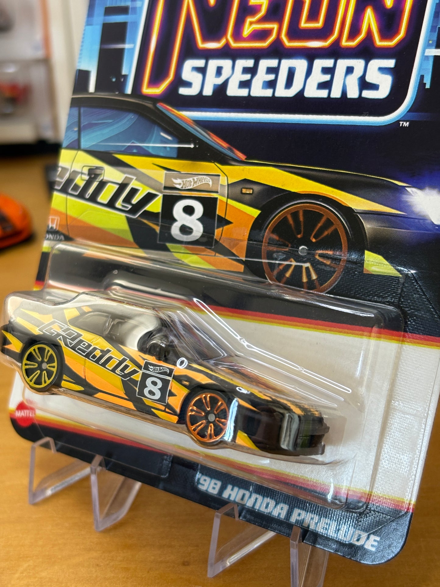 Hot Wheels Neon Speeders / '98 Honda Prelude / 2025 Mix 2 1/8