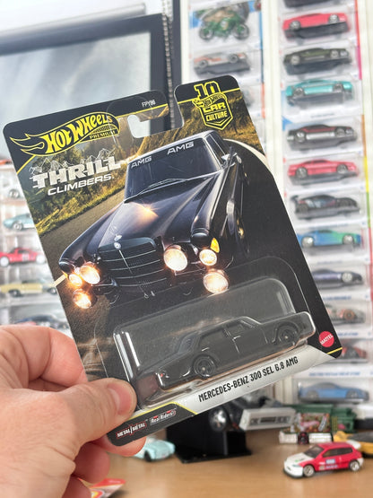 Hot Wheels Mercedes-Benz 300 SEL 6.8 AMG | 2026 Thrill Climbers 5/5 Car Culture