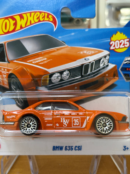 Hot Wheels Mainline / BMW 635 CSi / 2025 Wild Widebody 1/5 Short Card