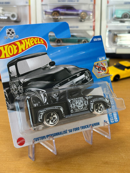 Hot Wheels Mainline / Custom/Personnalise '56 Ford Truck/Camion  / 2025 Celebration Racers 8/10