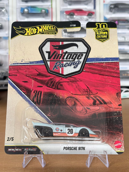Hot Wheels Porsche 917K | 2026 Vintage Racing 2/5 Car Culture