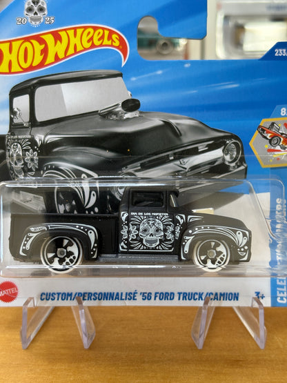 Hot Wheels Mainline / Custom/Personnalise '56 Ford Truck/Camion  / 2025 Celebration Racers 8/10