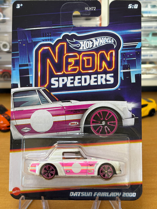 Hot Wheels Neon Speeders / Datsun Fairlady 2000 / 2025 Mix 2 5/8