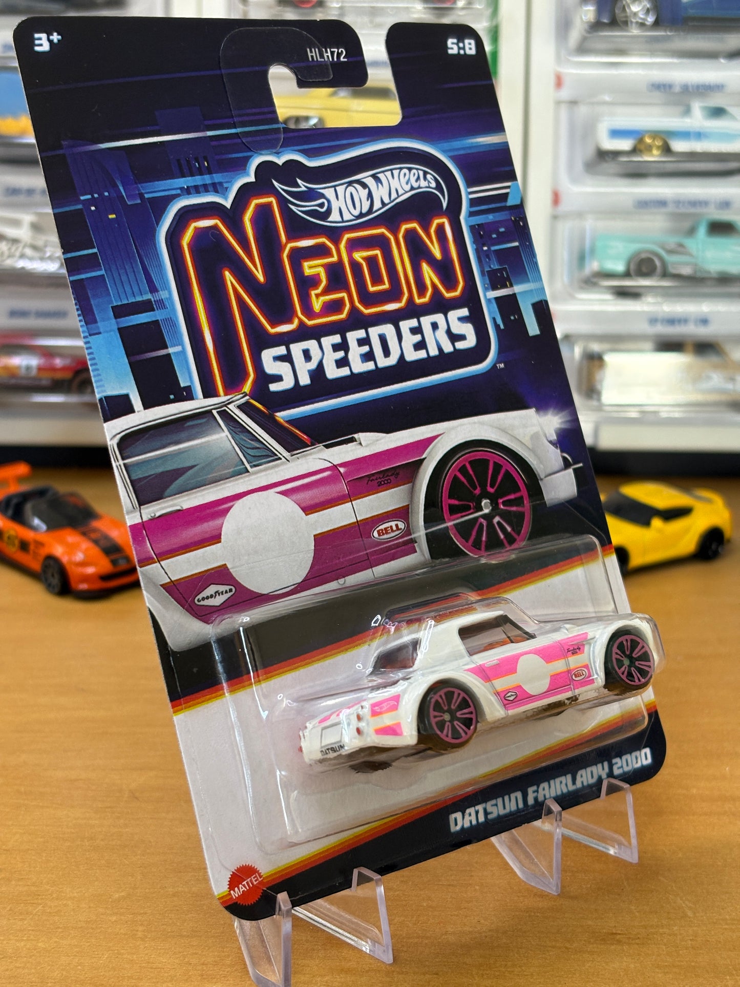 Hot Wheels Neon Speeders / Datsun Fairlady 2000 / 2025 Mix 2 5/8