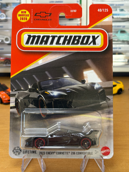Matchbox Mainline / 2023 Chevy Corvette Z06 Convertable / 2025 40/125