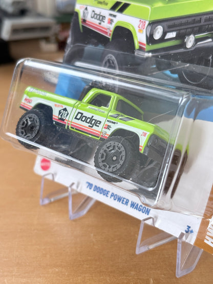 Hot Wheels '70 Dodge Power Wagon | 2025 HW Dirt 2/10 Mainline
