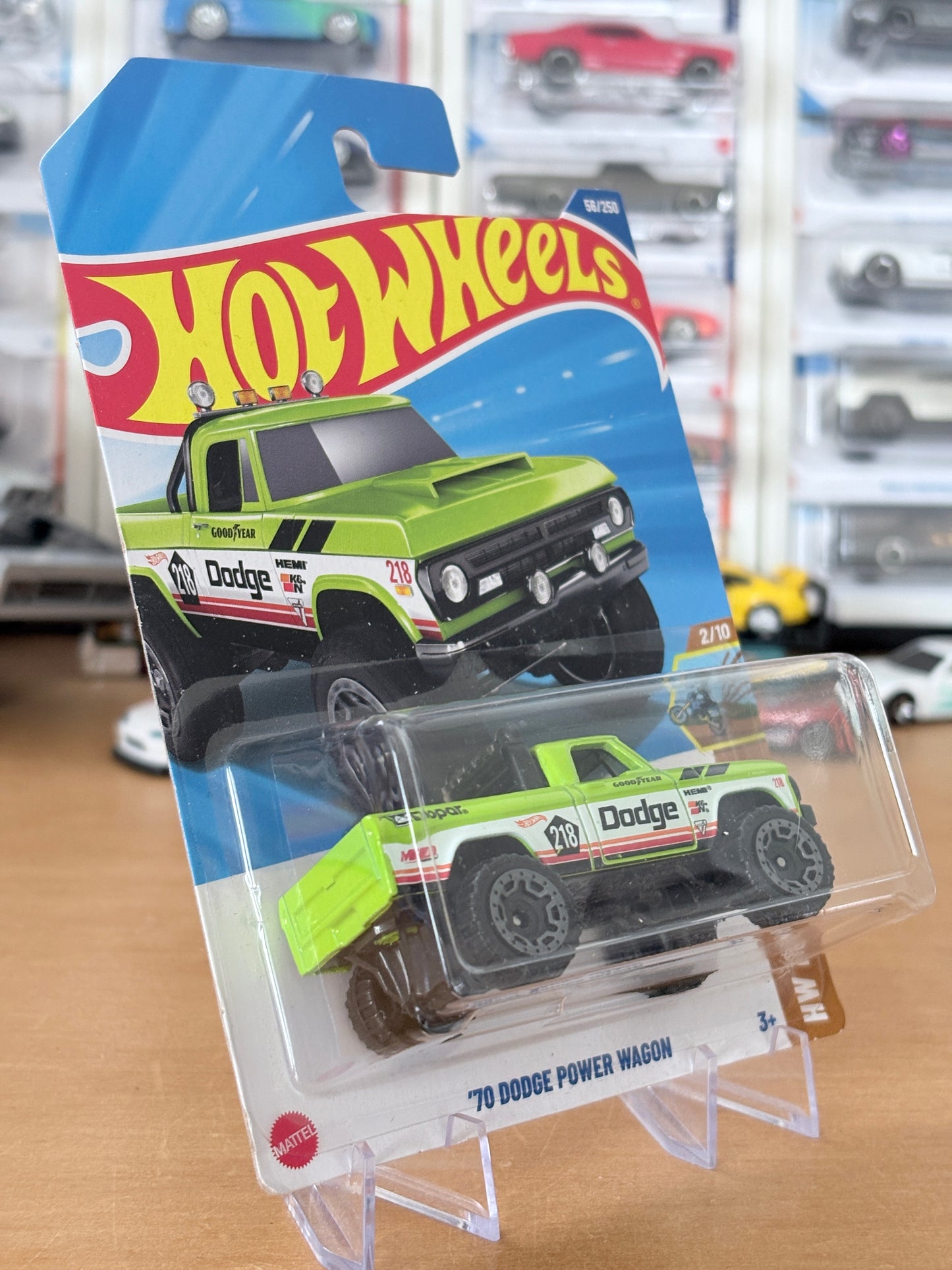 Hot Wheels '70 Dodge Power Wagon | 2025 HW Dirt 2/10 Mainline