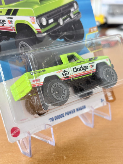 Hot Wheels '70 Dodge Power Wagon | 2025 HW Dirt 2/10 Mainline