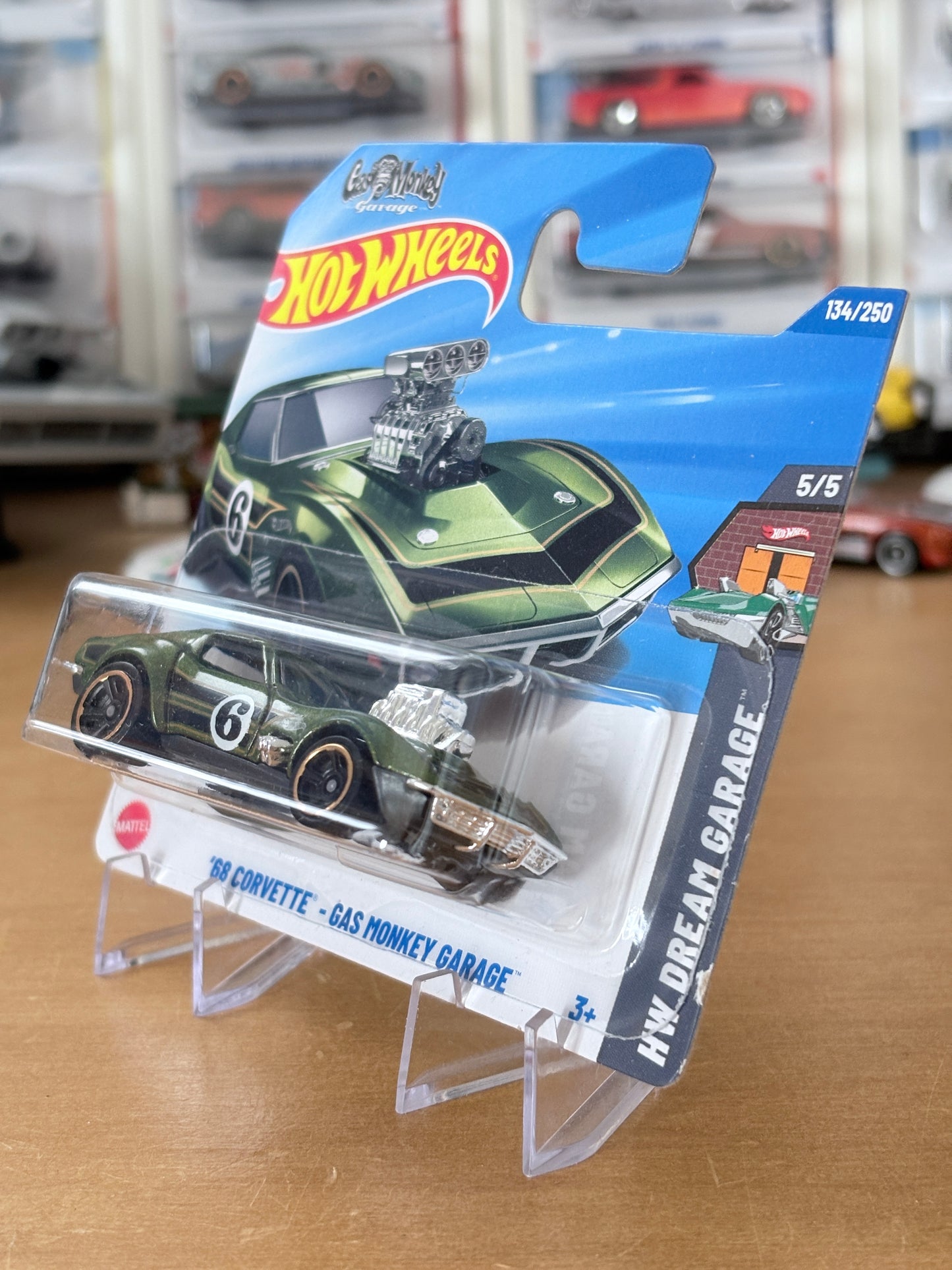 Hot Wheels '68 Corvette - Gas Monkey Garage | 2025 HW Dream Garage 5/5 Mainline