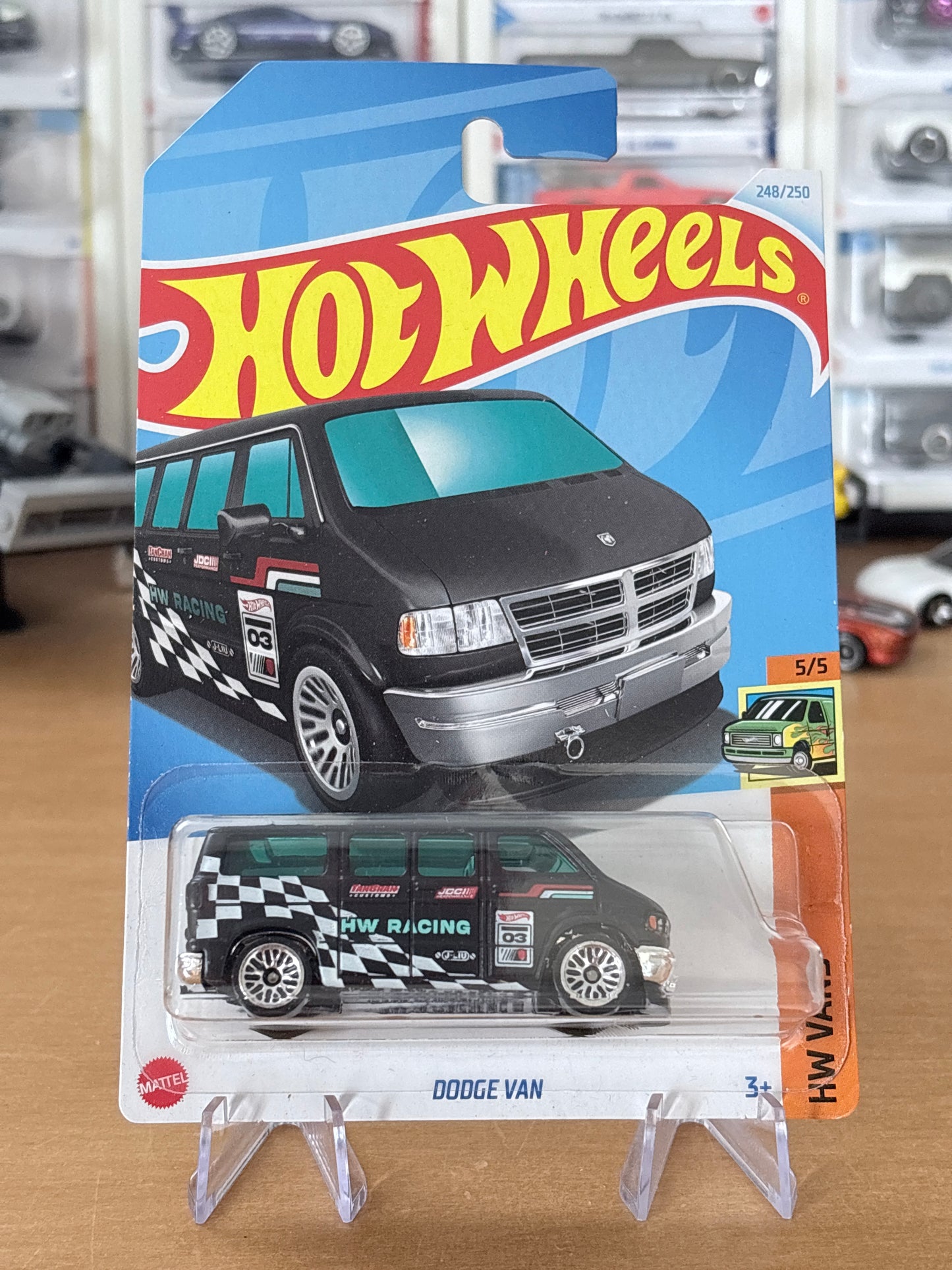 Hot Wheels Dodge Van | 2025 HW Vans 5/5 Mainline