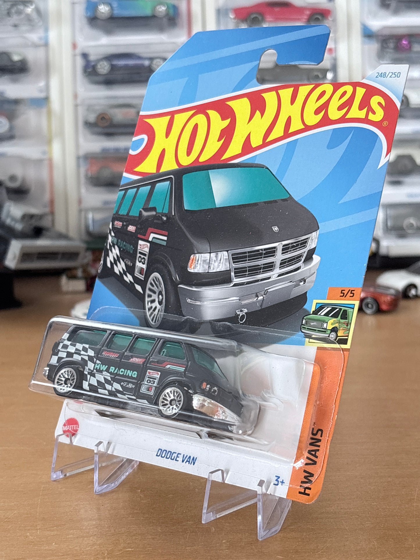 Hot Wheels Dodge Van | 2025 HW Vans 5/5 Mainline