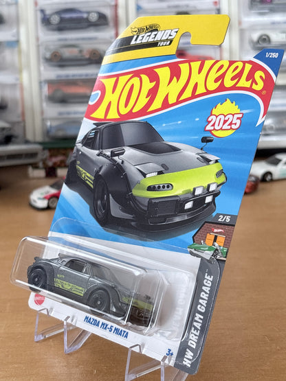 Hot Wheels Mazda MX-5 Miata | 2025 HW Dream Garage 2/5 Mainline