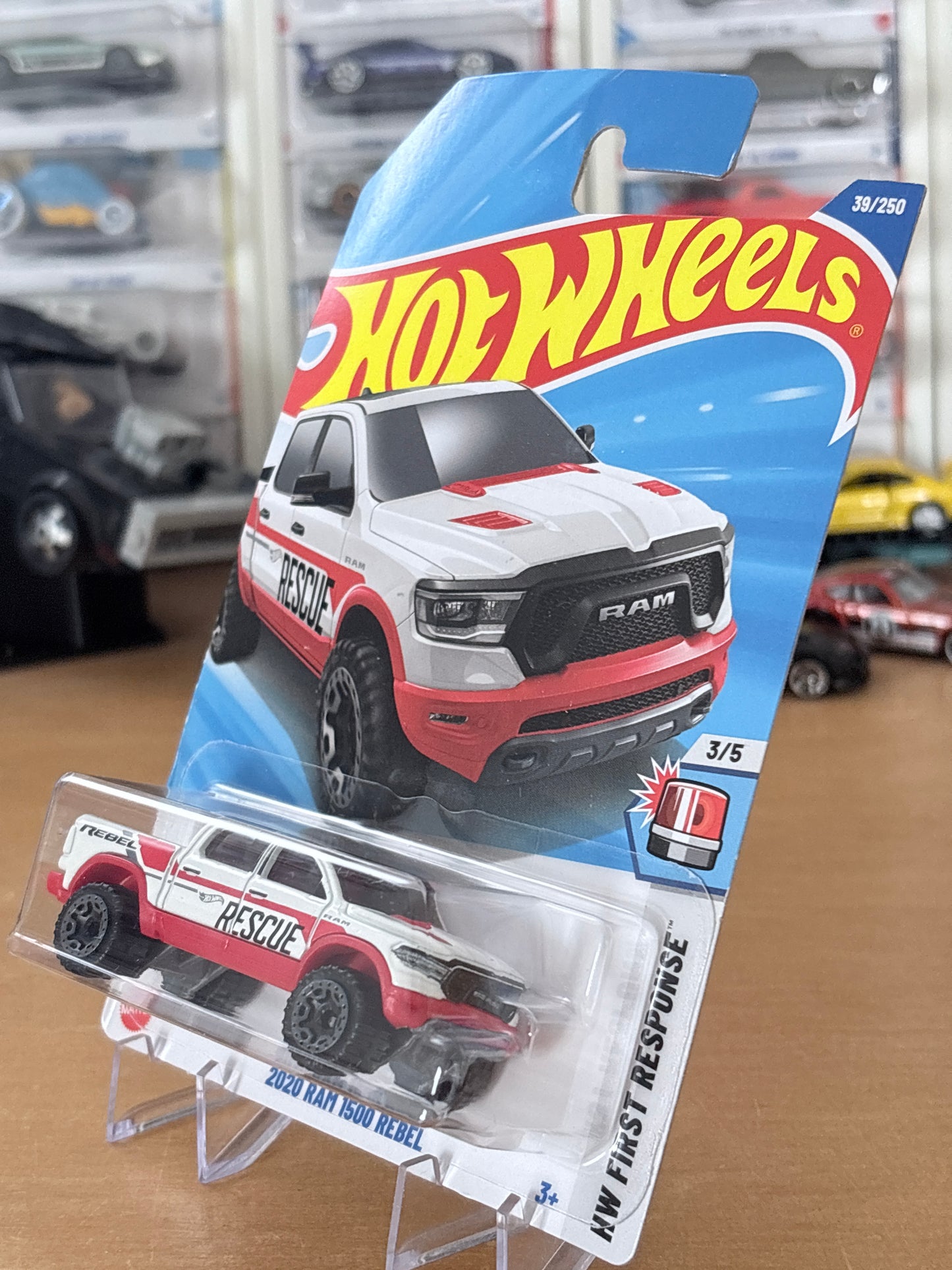 Hot Wheels Dodge Ram 1500 Rebel | 2025 HW First Response 3/5 Mainline