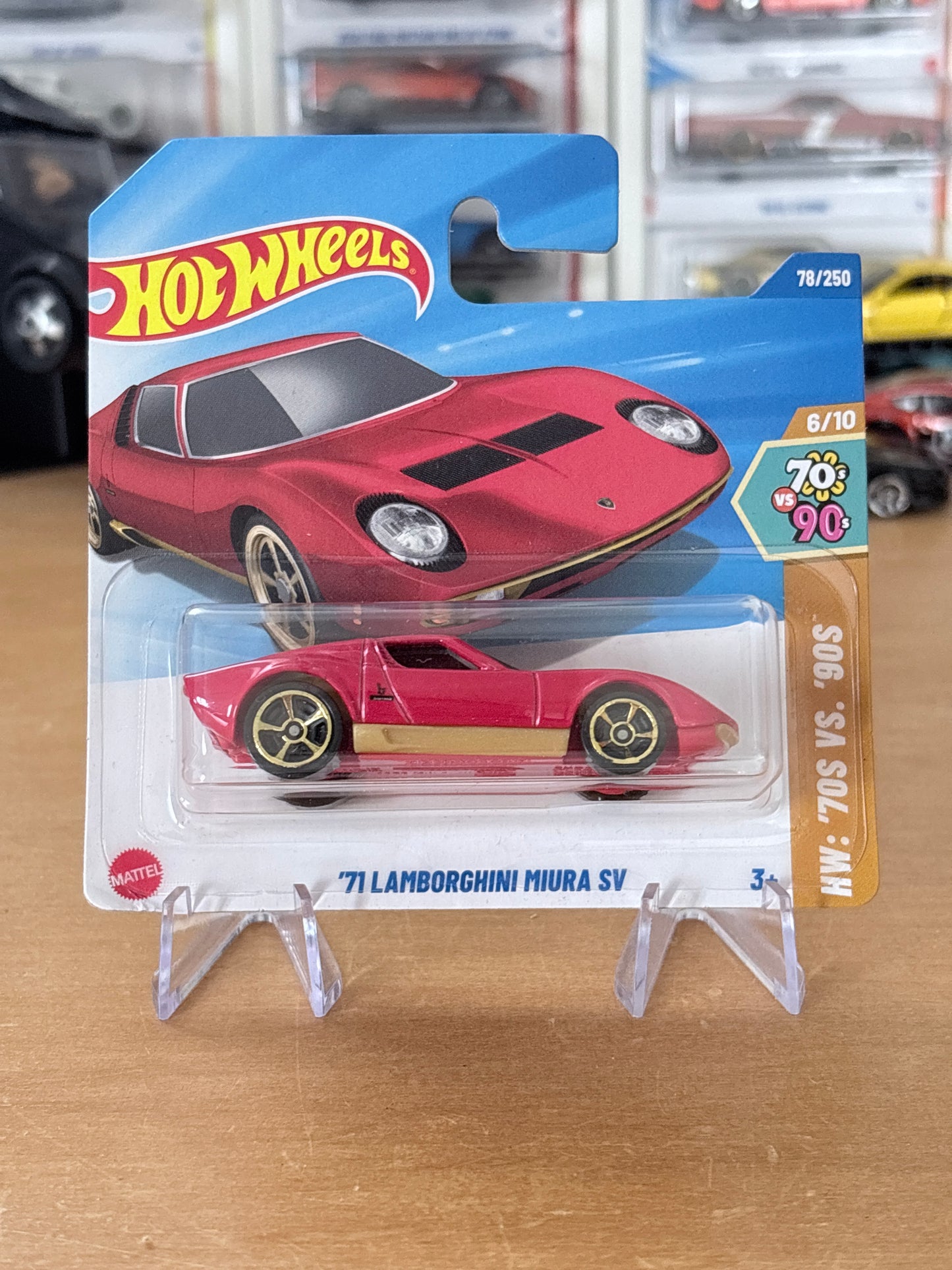 Hot Wheels '17 Lamborghini Mura SV | 2025 HW: 70s vs 90s 6/10 Mainline