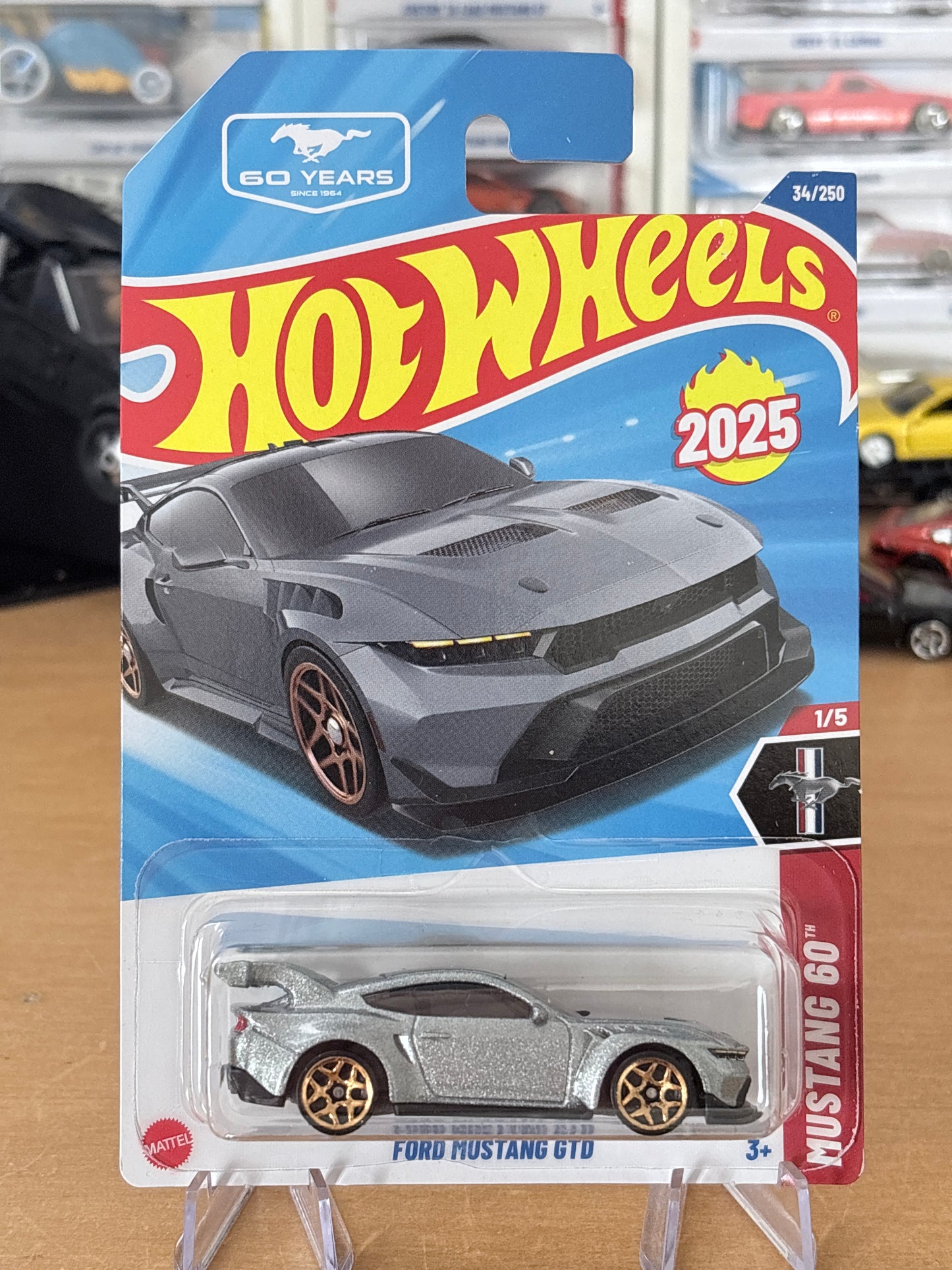 Hot Wheels Ford Mustang GTD | 2025 Mustang 60 1/5 Mainline