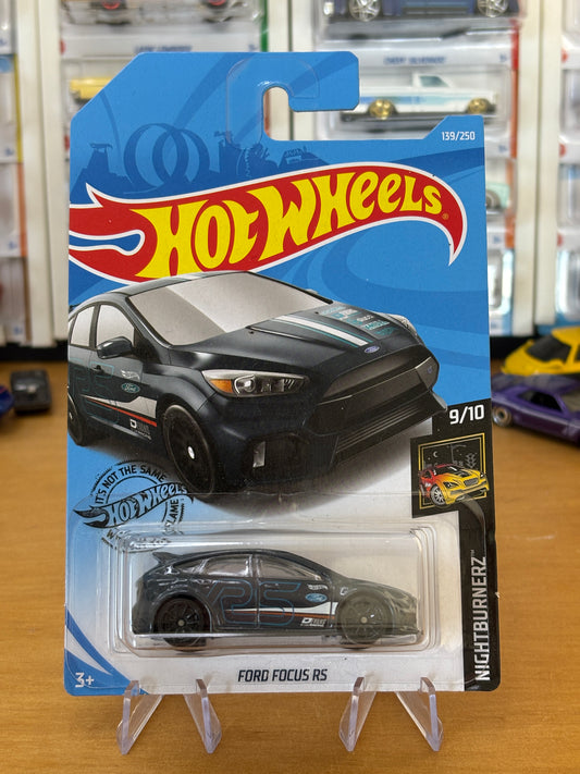 Hot Wheels Mainline / Ford Focus RS / 2019 Night Burners 9/10