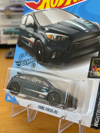 Hot Wheels Mainline / Ford Focus RS / 2019 Night Burners 9/10