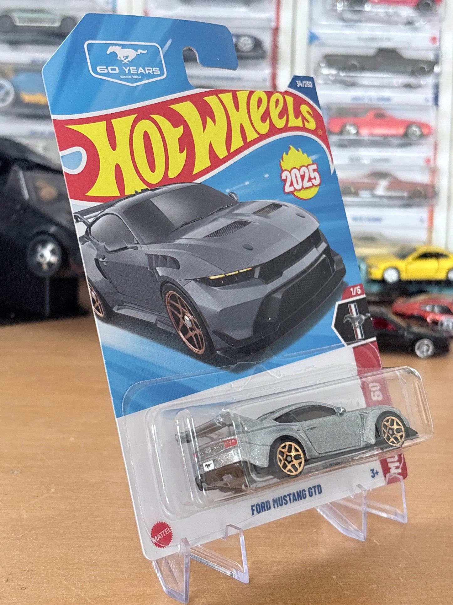 Hot Wheels Ford Mustang GTD | 2025 Mustang 60 1/5 Mainline