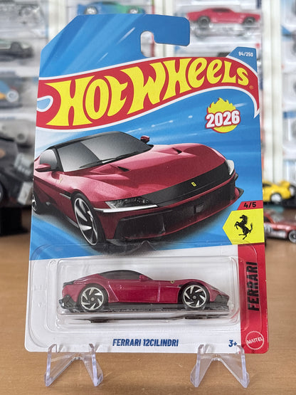 Hot Wheels Ferrari 12Cilindri | 2026 Ferrari 4/5 Mainline