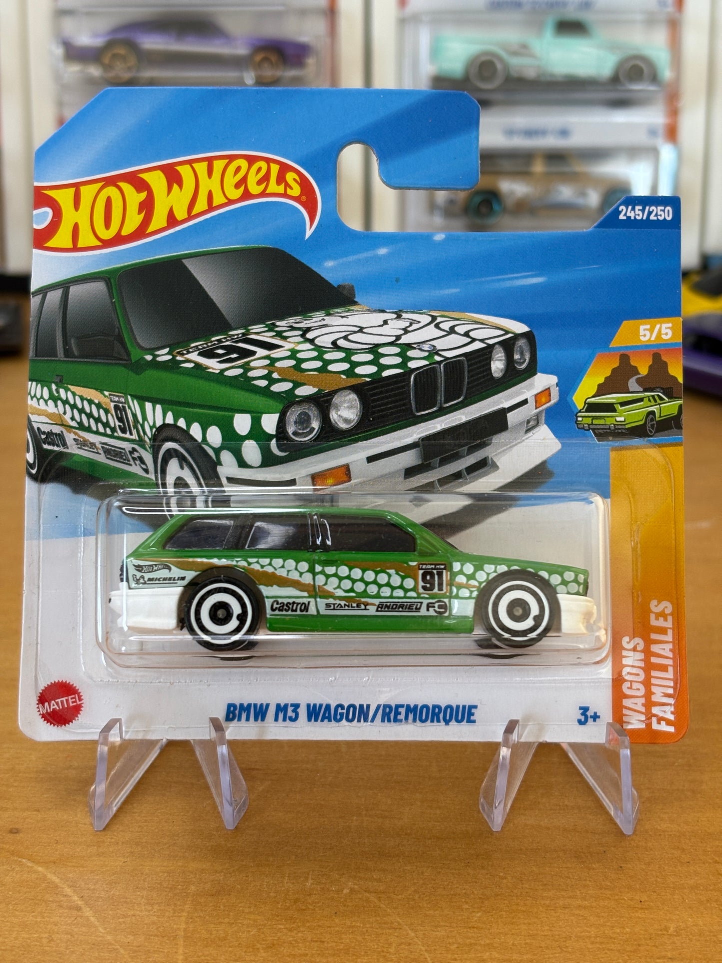 Hot Wheels Mainline / BMW M3 Wagon / 2025 HW Wagons 5/5 Short Card