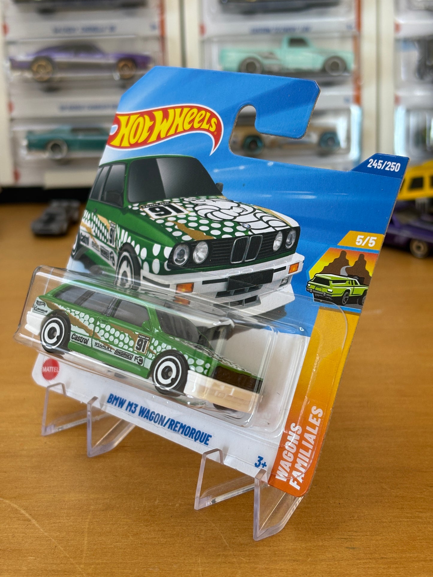 Hot Wheels Mainline / BMW M3 Wagon / 2025 HW Wagons 5/5 Short Card
