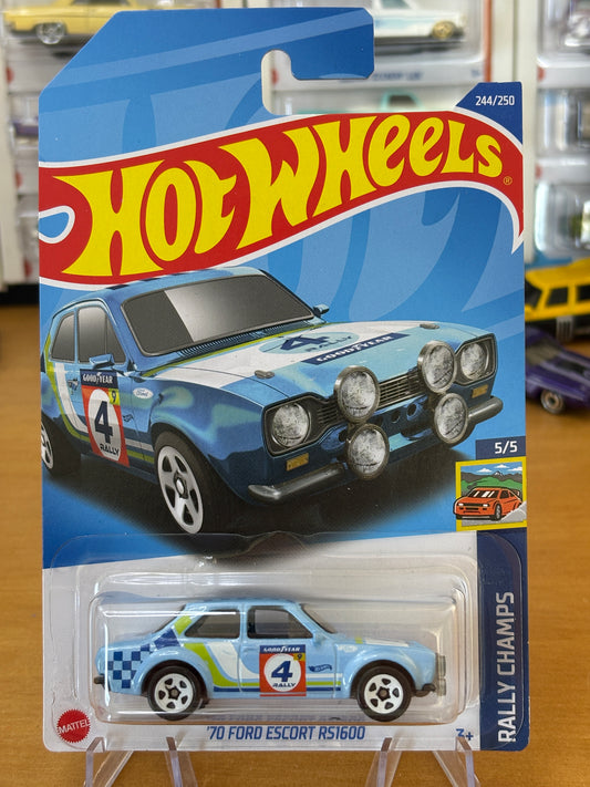 Hot Wheels Mainline / '70 Ford Escort RS1600 / 2021 Rally Champs 5/5