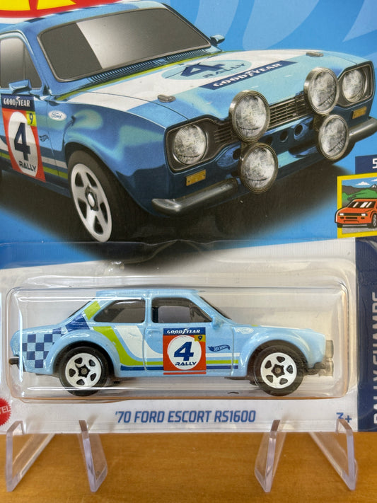 Hot Wheels Mainline / '70 Ford Escort RS1600 / 2021 Rally Champs 5/5