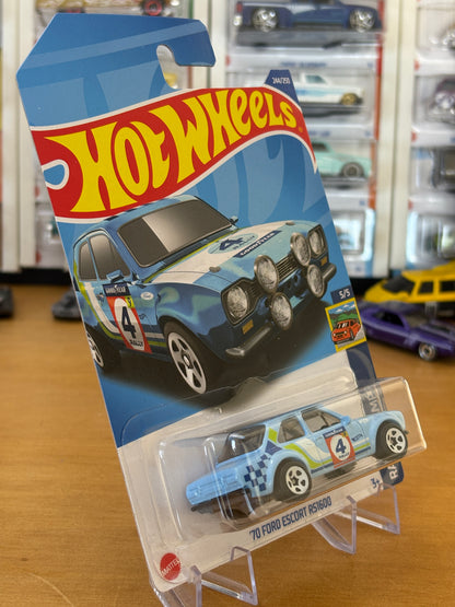Hot Wheels Mainline / '70 Ford Escort RS1600 / 2021 Rally Champs 5/5