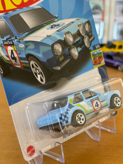 Hot Wheels Mainline / '70 Ford Escort RS1600 / 2021 Rally Champs 5/5
