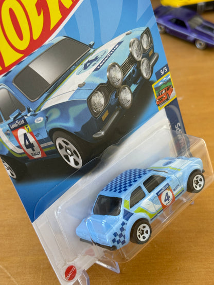 Hot Wheels Mainline / '70 Ford Escort RS1600 / 2021 Rally Champs 5/5