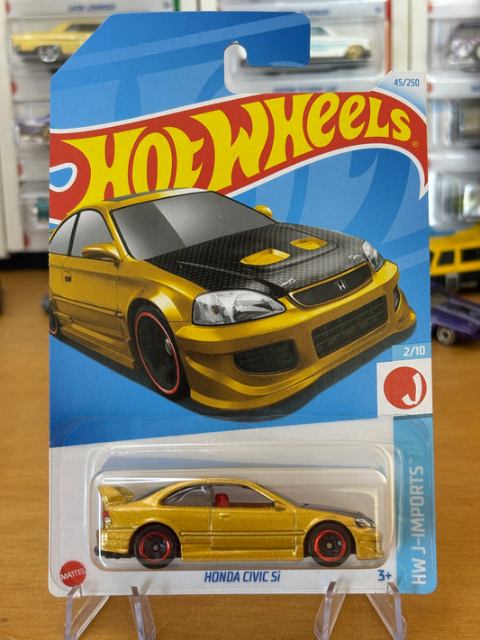 Hot Wheels Mainline / Honda Civic Si / 2021 J-Imports 2/10 GOLD