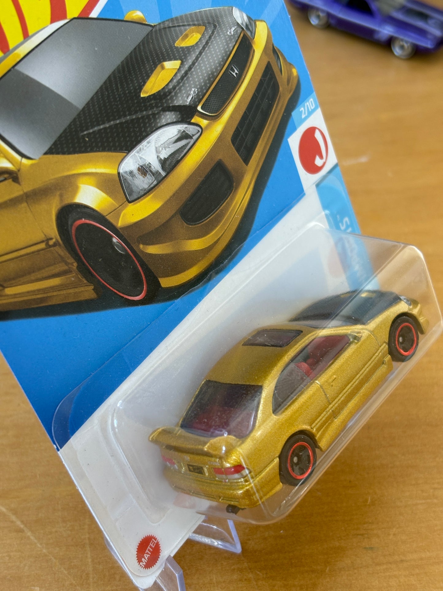 Hot Wheels Mainline / Honda Civic Si / 2021 J-Imports 2/10 GOLD