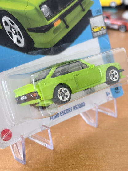 Hot Wheels Ford Escort RS2000 | 2023 Factory Fresh 1/10 Mainline GREEN