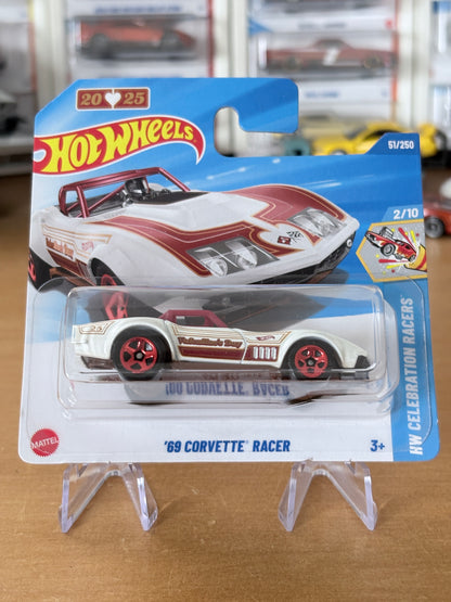 Hot Wheels '69 Corvette Racer | 2025 Celebration Racers 2/10 Mainline