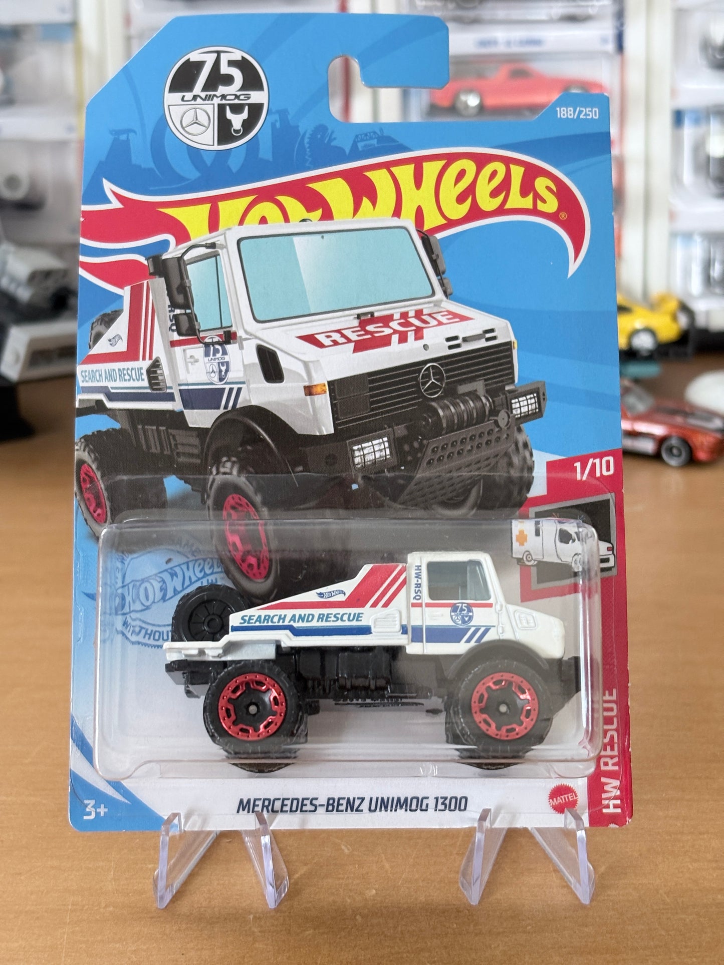 Hot Wheels Mercedes-Benz Unimog 1300 | 2021 HW Rescue 1/10 Mainline