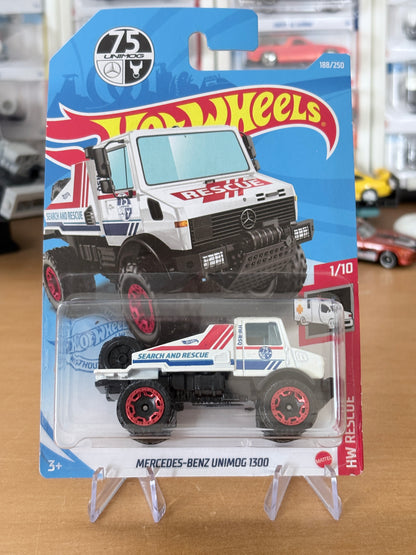 Hot Wheels Mercedes-Benz Unimog 1300 | 2021 HW Rescue 1/10 Mainline