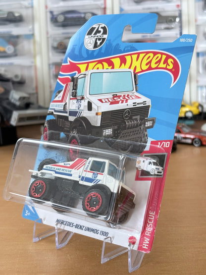 Hot Wheels Mercedes-Benz Unimog 1300 | 2021 HW Rescue 1/10 Mainline