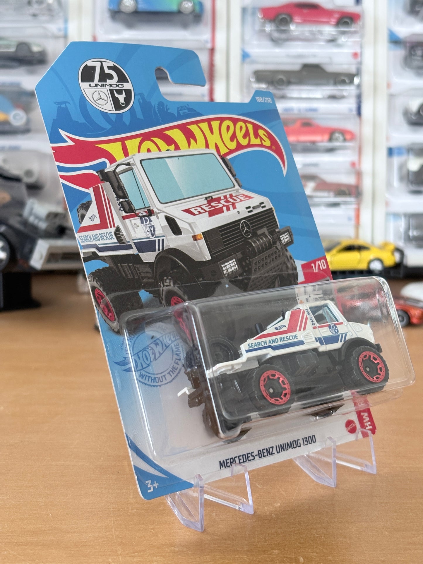 Hot Wheels Mercedes-Benz Unimog 1300 | 2021 HW Rescue 1/10 Mainline