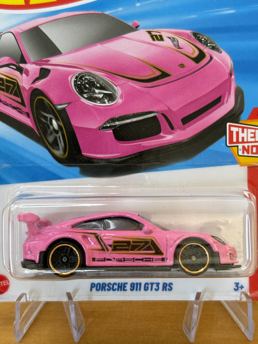 Hot Wheels Mainline / Porsche 911 GT3 RS / 2025 Then and Now 8/10