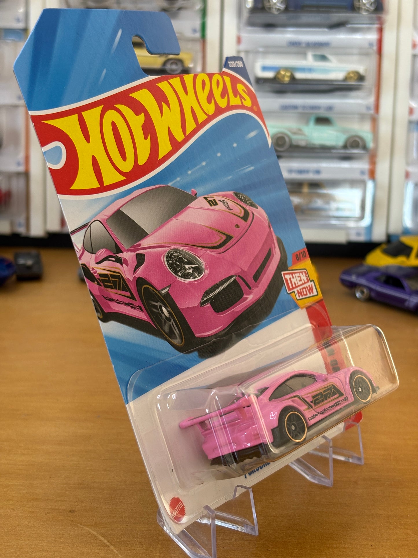 Hot Wheels Mainline / Porsche 911 GT3 RS / 2025 Then and Now 8/10