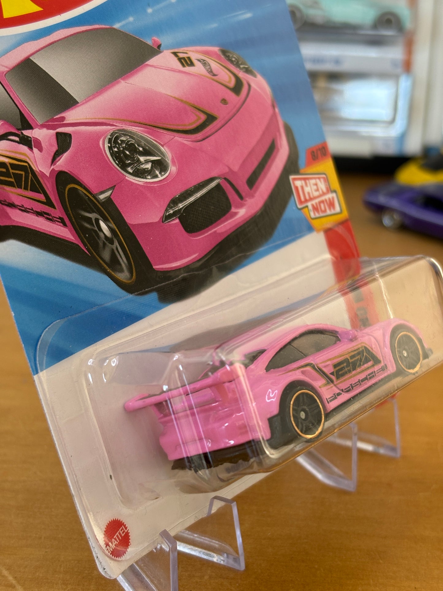 Hot Wheels Mainline / Porsche 911 GT3 RS / 2025 Then and Now 8/10