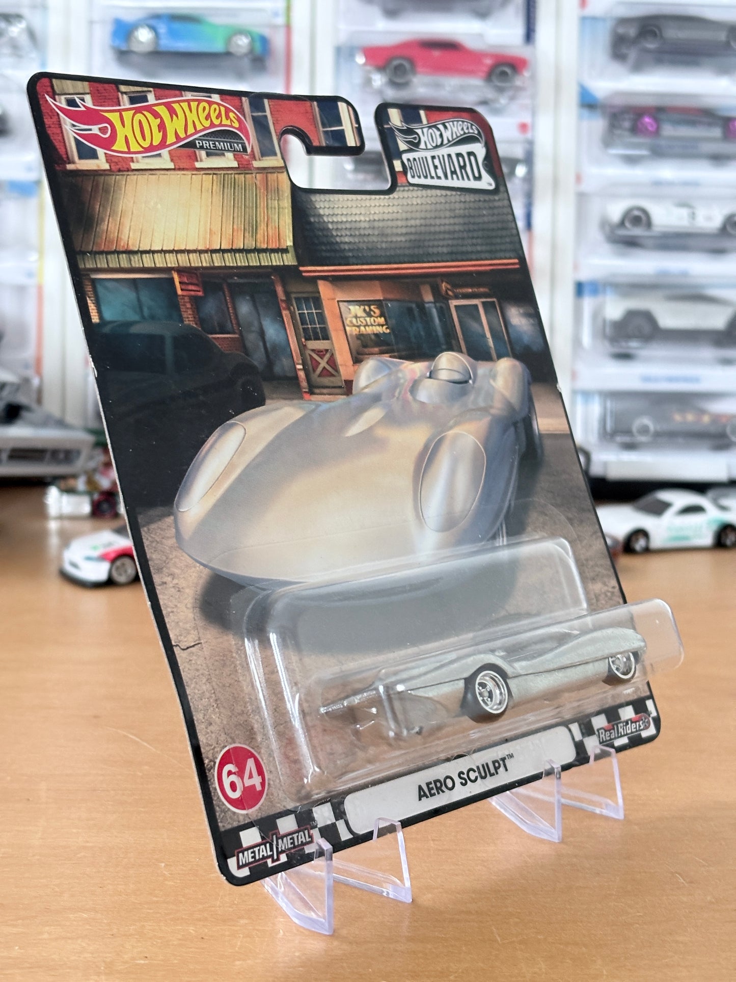 Hot Wheels Aero Sculpt Boulevard #64 Premium Diecast