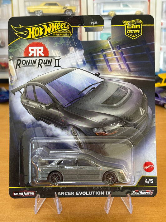 Hot Wheels Premium / Lancer Evolution IX / 2025 HW Ronin Run II 4/5