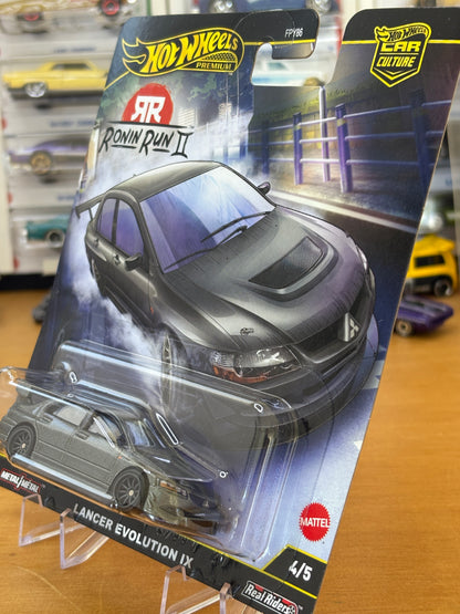 Hot Wheels Premium / Lancer Evolution IX / 2025 HW Ronin Run II 4/5
