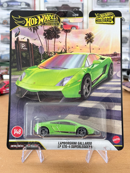 Hot Wheels Lamborghini Gallardo LP 570-4 Superleggera Boulevard #148 Premium Diecast
